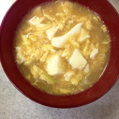 こんばんは(^-^)
まだ朝晩ひんやりするので、とろみつきの温かい和風スープ有難いです。茶碗蒸しみたいで美味しいと好評でした！